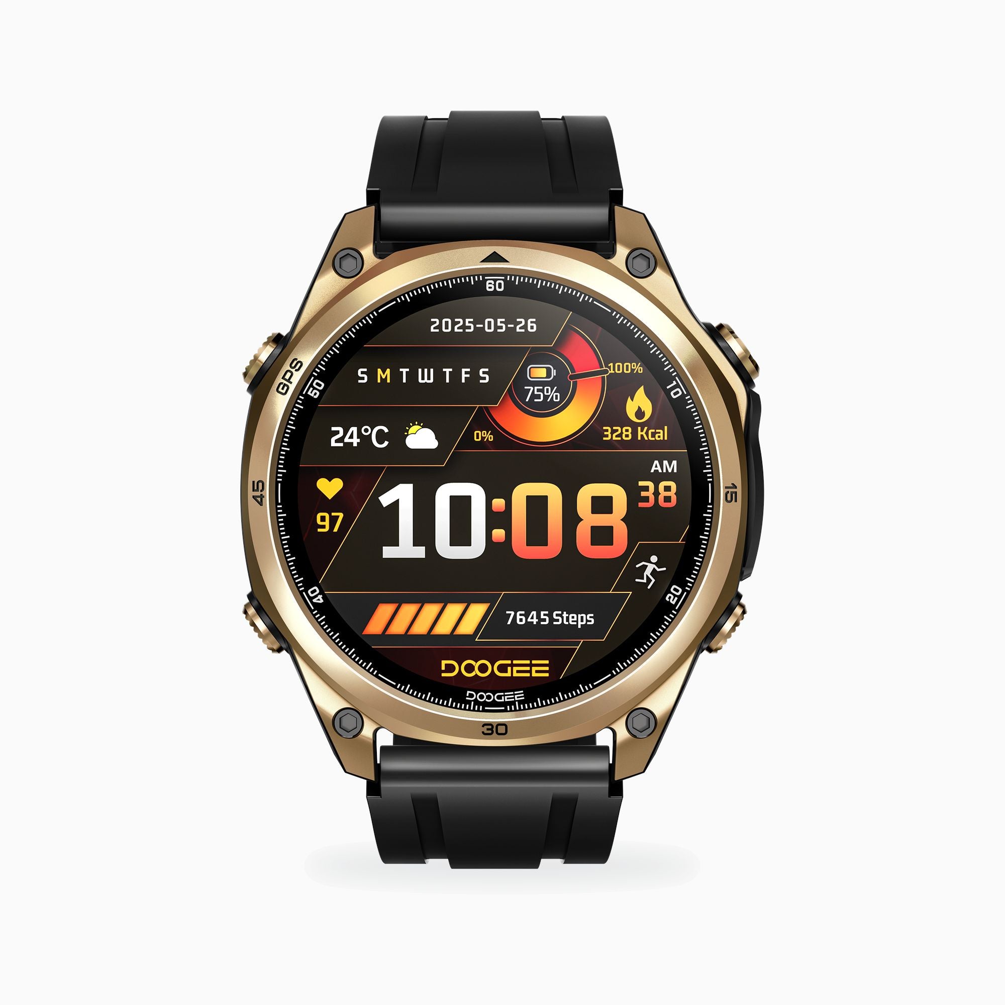 DOOGEE Anywise W1 AI Rugged Smart Watch